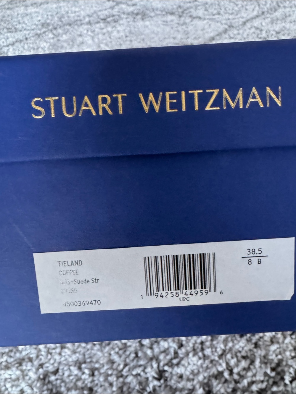 NEW Stuart Weitzman Tieland coffee brown suede over the knee heel boots sz 8 - Picture 10 of 11